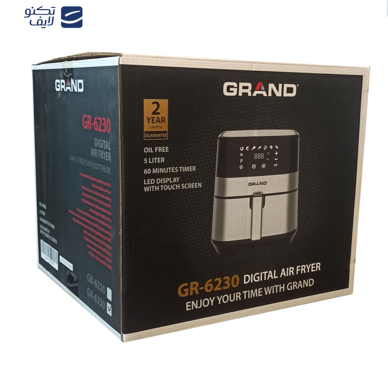سرخ کن بدون روغن گرند مدل GR-6230