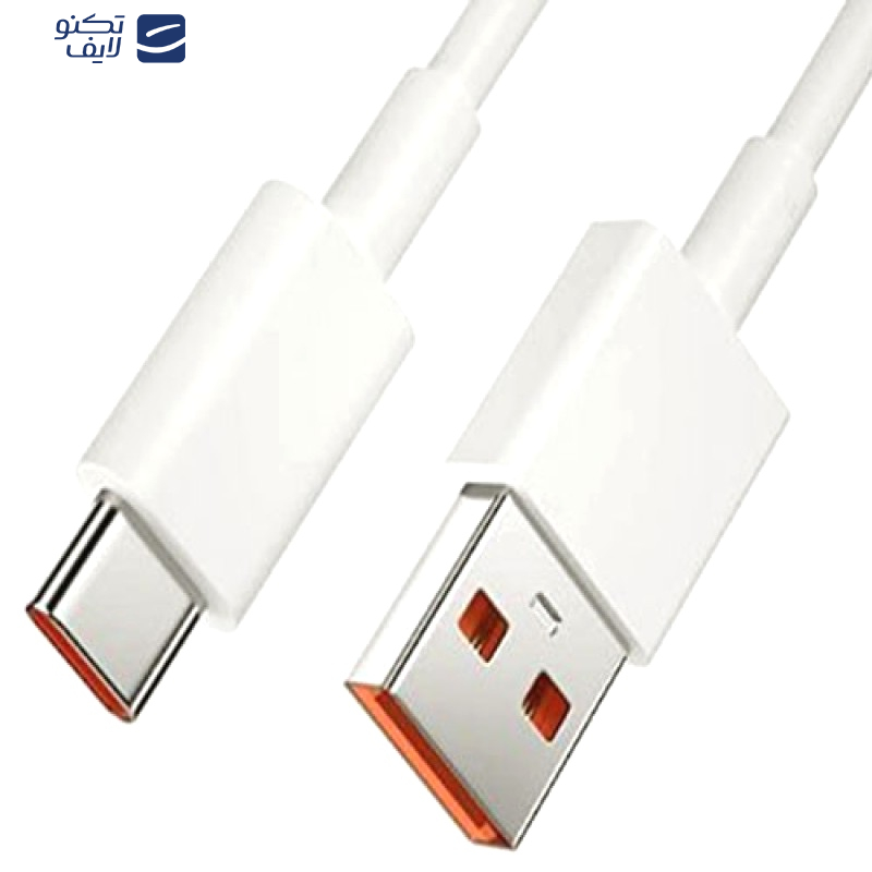 کابل تبدیل USB به USB-C مدل 6A طول 1 متر کابل تبدیل USB به USB-C مدل 6A طول 1 متر