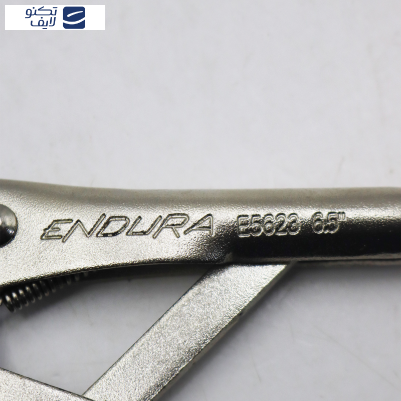 انبر قفلی اندورا مدل دم باریک کد YP-170MM-E5623  سایز 6.5 اینچ  انبر قفلی اندورا مدل دم باریک کد YP-170MM-E5623  سایز 6.5 اینچ