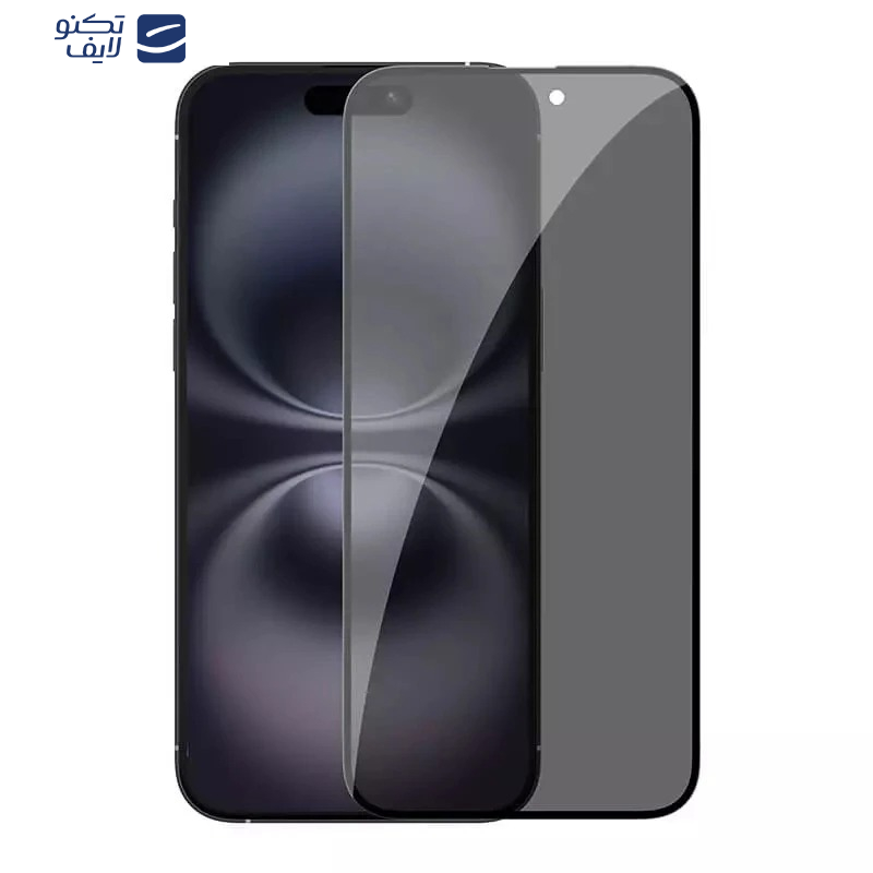 محافظ صفحه نمایش حریم خصوصی گرین لاین مدل 9H Steve privacy مناسب برای گوشی موبایل اپل iphone 15 pro محافظ صفحه نمایش حریم خصوصی گرین لاین مدل 9H Steve privacy مناسب برای گوشی موبایل اپل iphone 15 pro