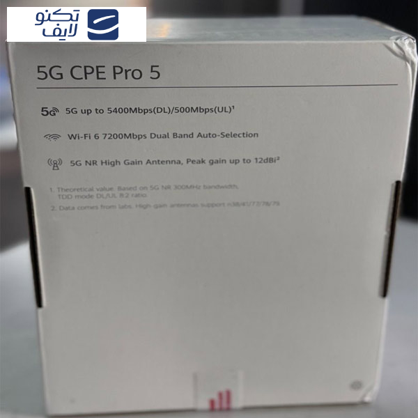 مودم 5G/TD-LTE هوآوی مدل H158-381 5G CPE PRO5 مودم 5G/TD-LTE هوآوی مدل H158-381 5G CPE PRO5
