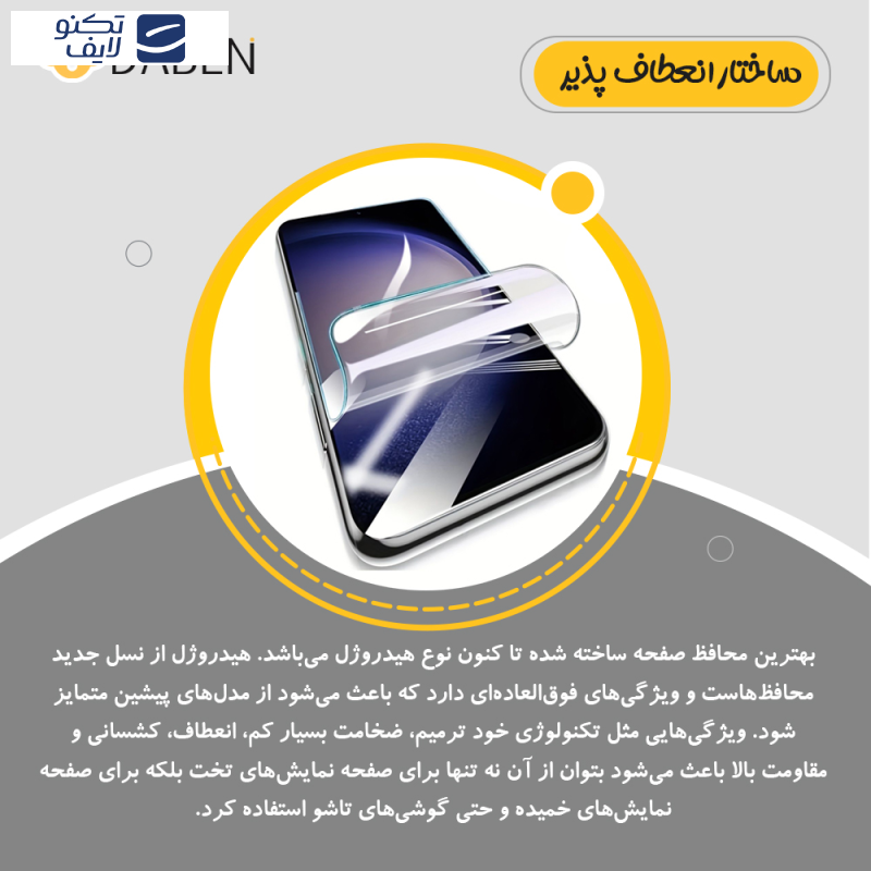 محافظ صفحه نمایش شفاف دبن مدل Tough مناسب برای گوشی موبایل ناتینگ Phone 2 به همراه محافظ پشت گوشی محافظ صفحه نمایش شفاف دبن مدل Tough مناسب برای گوشی موبایل ناتینگ Phone 2 به همراه محافظ پشت گوشی