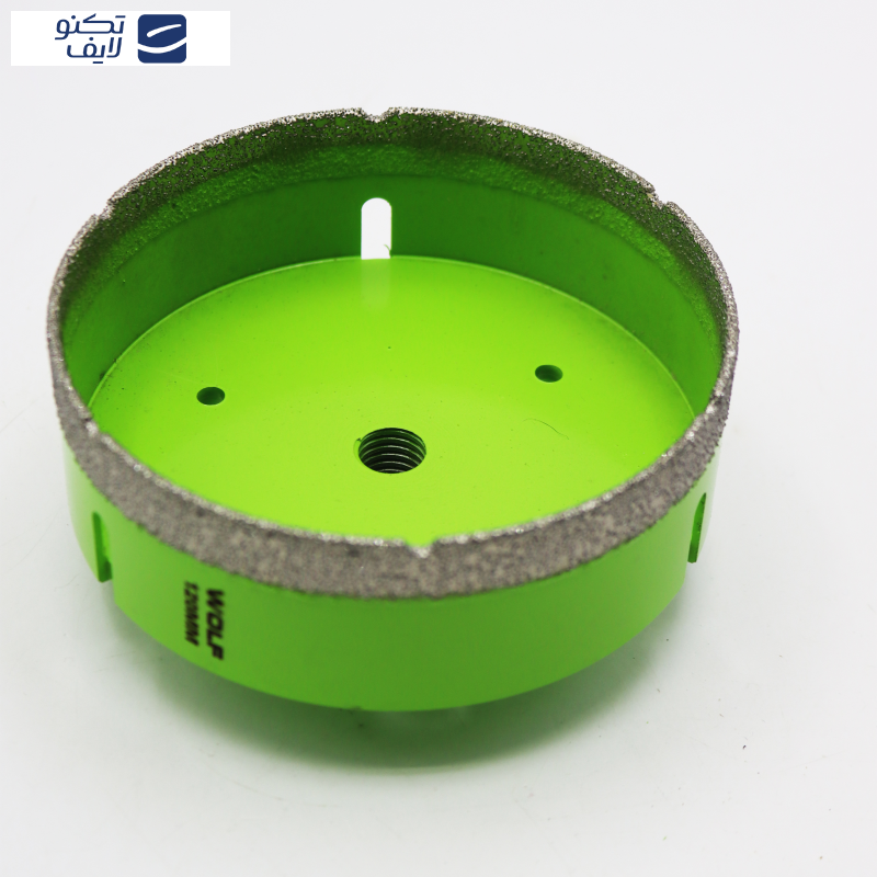 گردبر فرزی سنگ و سرامیک ولف مدل YP-0120  به همراه رابط تبدیل به دریل سایز 120 میلی متر 