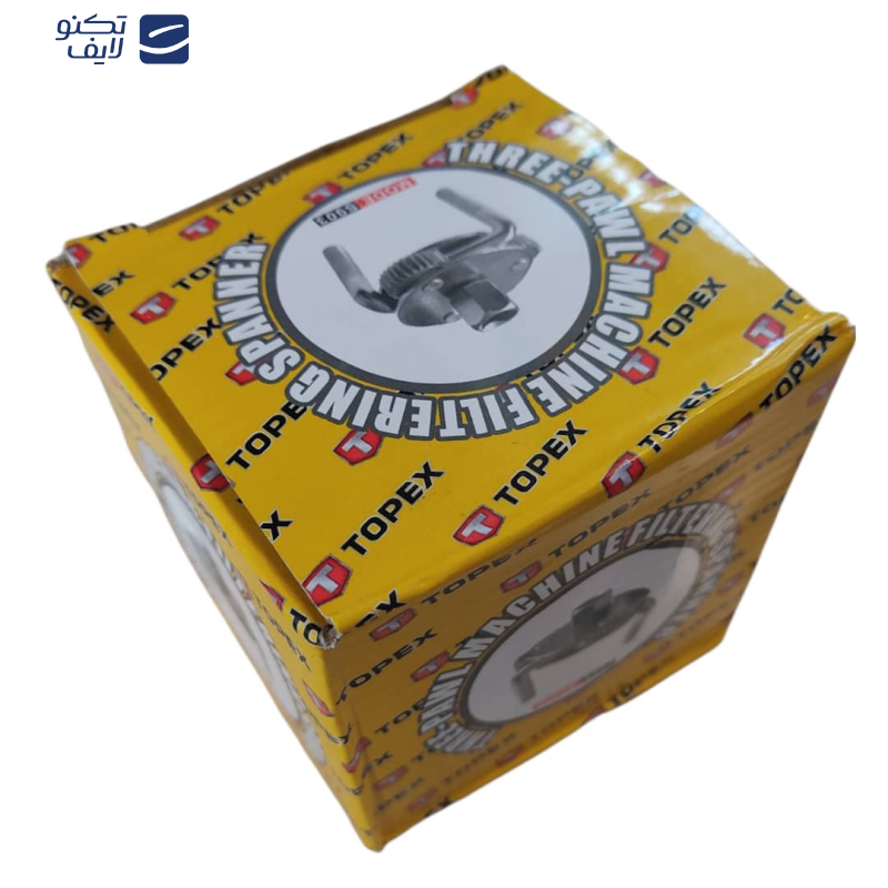 آچار فیلتر روغن سه شاخ تاپکس مدل S903 آچار فیلتر روغن سه شاخ تاپکس مدل S903