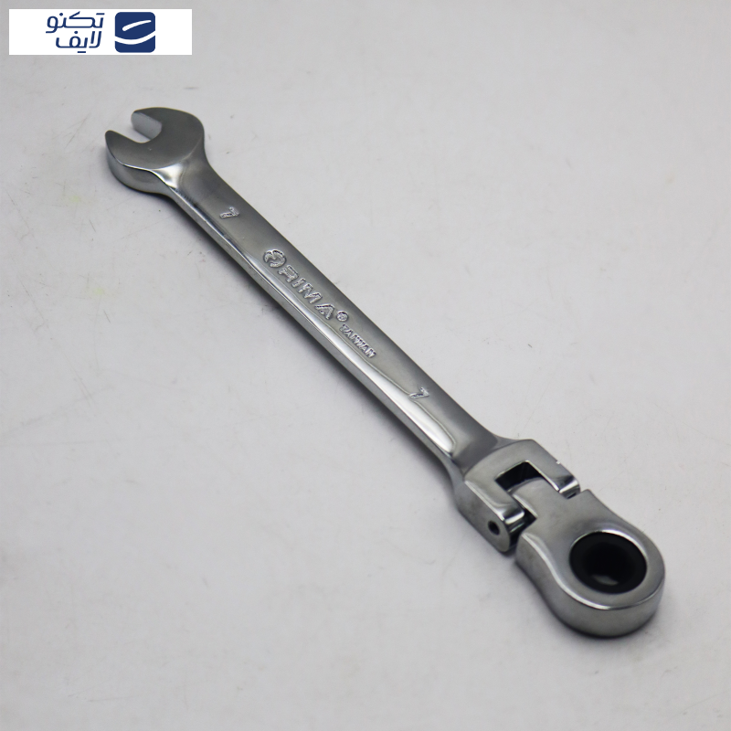 آچار یکسر تخت و یکسر رینگی ریما مدل تاشو کد YP-TAIWAN-07 سایز 7 میلی متر آچار یکسر تخت و یکسر رینگی ریما مدل تاشو کد YP-TAIWAN-07 سایز 7 میلی متر