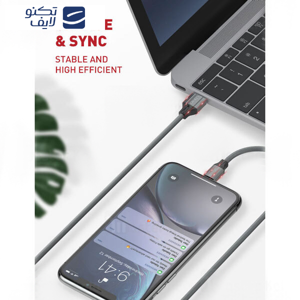 کابل تبدیل USB به USB-C الدینیو مدل LS441 طول 1 متر کابل تبدیل USB به USB-C الدینیو مدل LS441 طول 1 متر