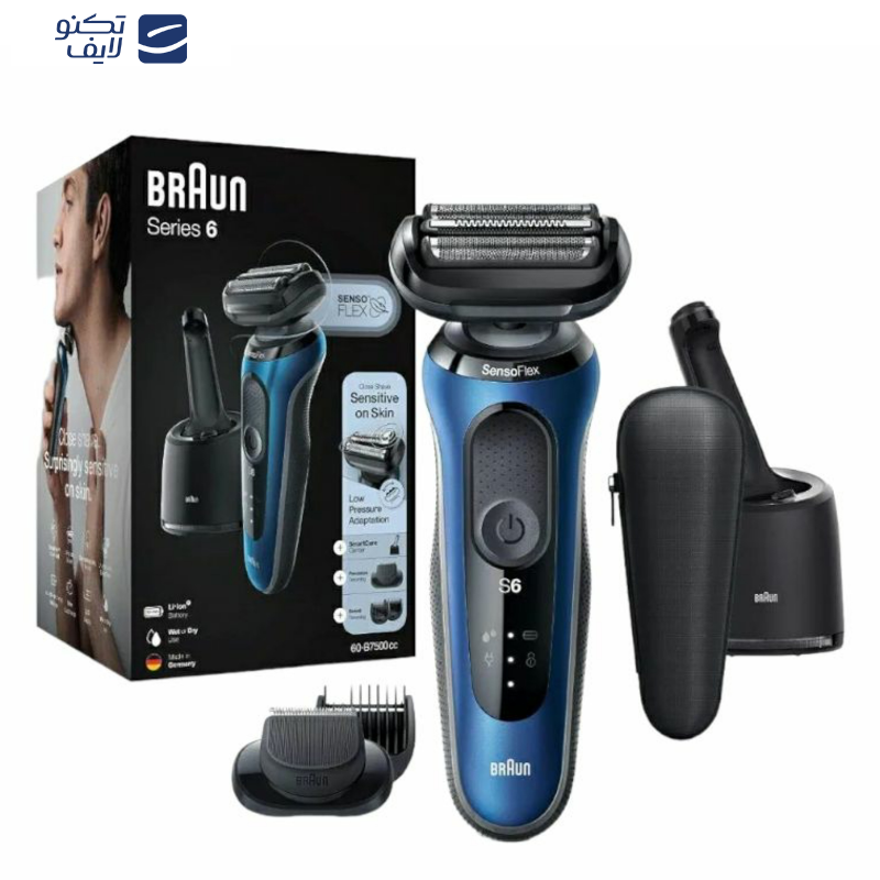 ماشین اصلاح موی صورت براون مدل 61B7500cc