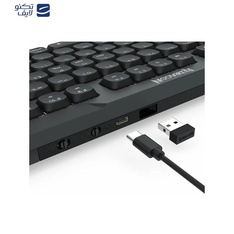 کیبورد مخصوص بازی ردراگون مدل AETHER K706 PRO کیبورد مخصوص بازی ردراگون مدل AETHER K706 PRO