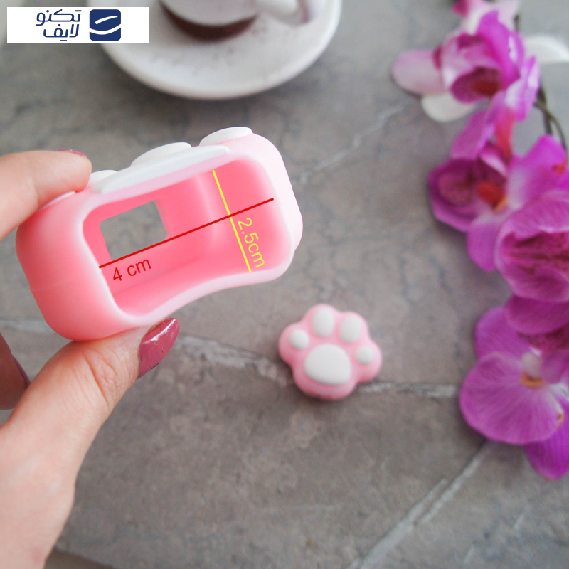 محافظ کابل طرح فانتزی پنجه مدل CatPaw-Cover به همراه محافظ شارژر دیواری مجموعه 4 عددی