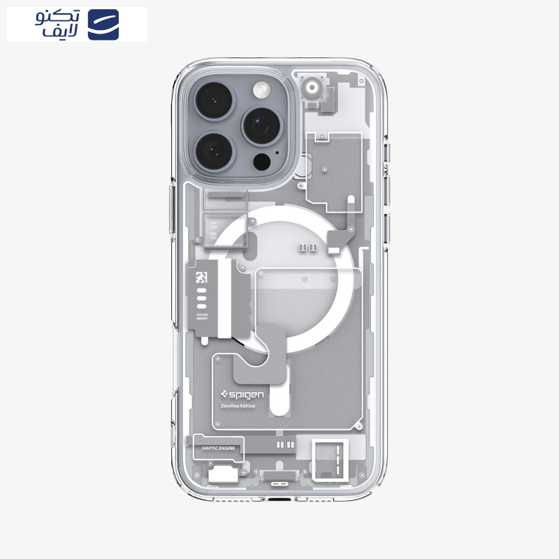 کاور اسپیگن مدل Ultra Hybrid Zero One مناسب برای گوشی موبایل اپل iPhone 16 ProMax