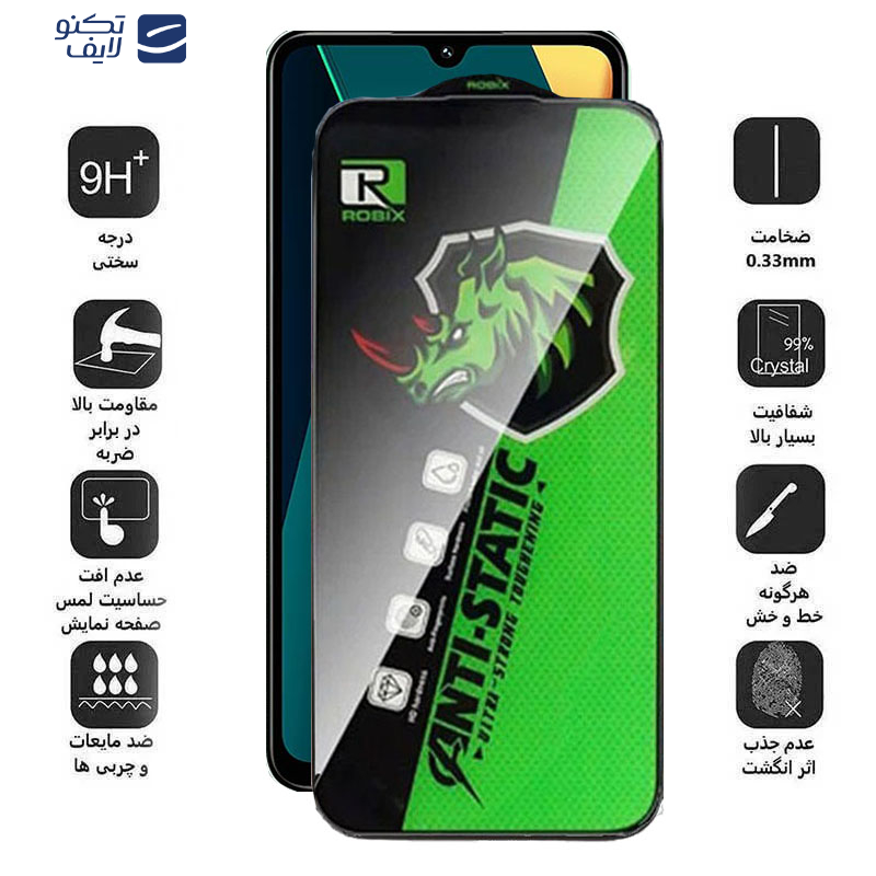 محافظ صفحه نمایش اپیکوی مدل Rhino Robix مناسب برای گوشی موبایل شیائومی Redmi C75 4G/5G /Redmi A4/A3 Pro