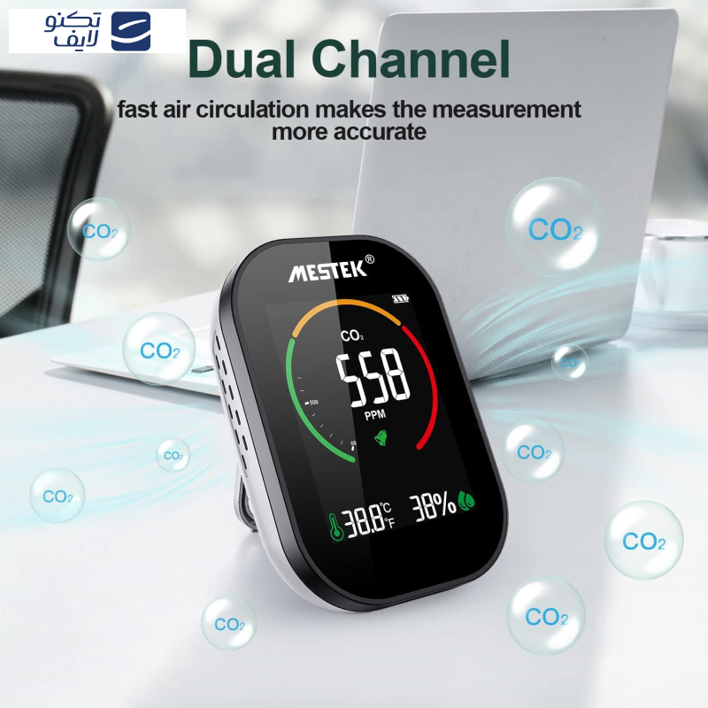 دی اکسید کربن سنج مستک مدل CO2 دی اکسید کربن سنج مستک مدل CO2
