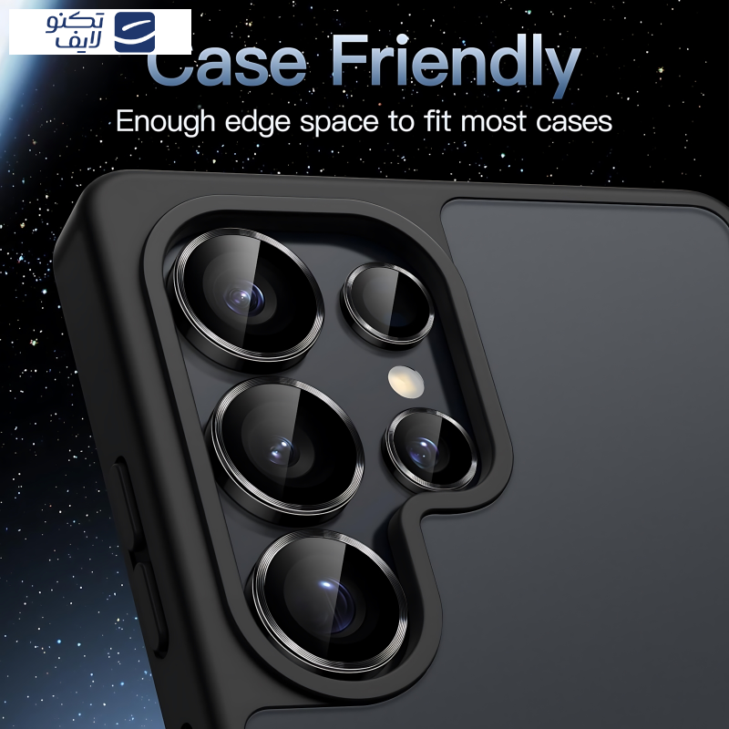 محافظ لنز دوربین چلیپا مدل Sapphire مناسب برای گوشی موبایل سامسونگ Galaxy S25 Ultra محافظ لنز دوربین چلیپا مدل Sapphire مناسب برای گوشی موبایل سامسونگ Galaxy S25 Ultra