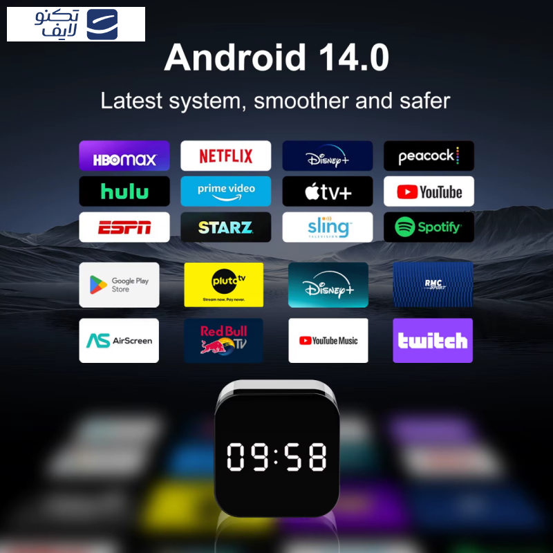 اندروید باکس اچ96 مکس مدل H728 حافظه 128G اندروید باکس اچ96 مکس مدل H728 حافظه 128G