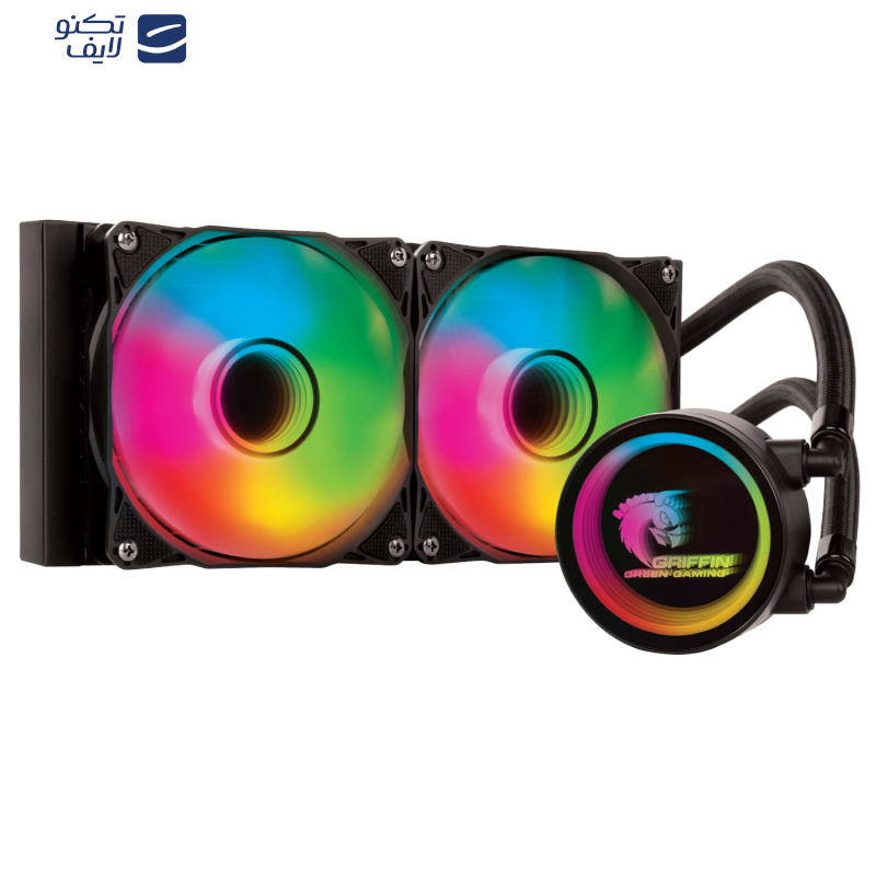سیستم خنک کننده آبی گرین مدل GLACIER 240 ECO-ARGB سیستم خنک کننده آبی گرین مدل GLACIER 240 ECO-ARGB