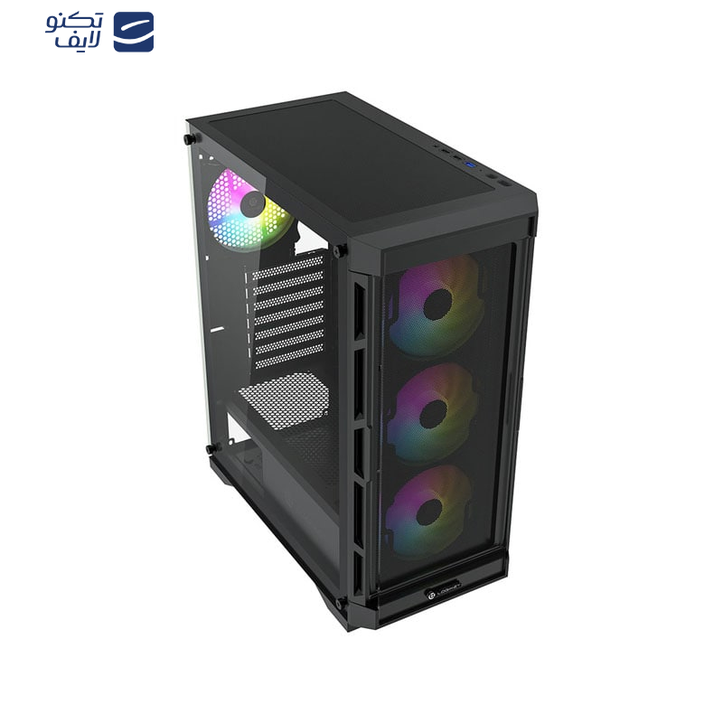 کیس کامپیوتر لاجی کی مدل LK-C375B کیس کامپیوتر لاجی کی مدل LK-C375B