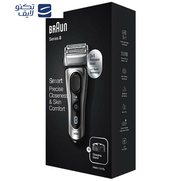 ماشین اصلاح موی صورت براون مدل 8417s ماشین اصلاح موی صورت براون مدل 8417s