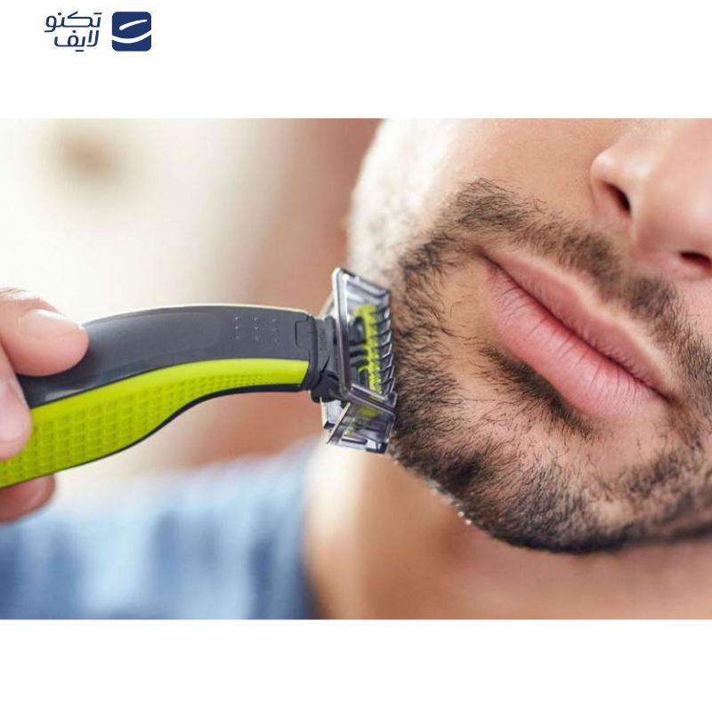 ماشین اصلاح موی صورت و بدن فیلیپس مدل OneBlade Sensitive ماشین اصلاح موی صورت و بدن فیلیپس مدل OneBlade Sensitive