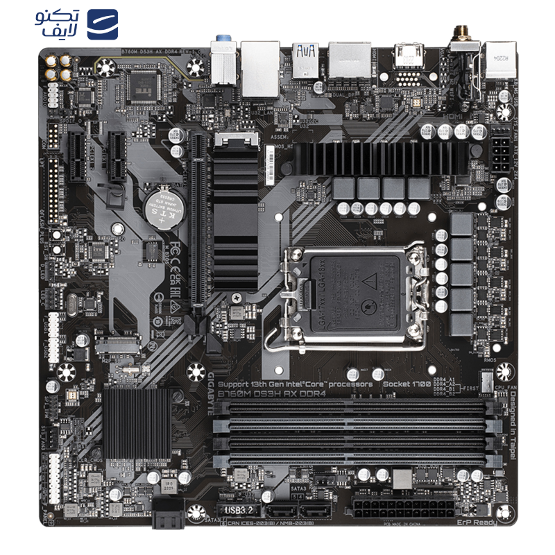 مادربرد گیگابایت مدل B760M DS3H AX DDR4 rev. 1.x مادربرد گیگابایت مدل B760M DS3H AX DDR4 rev. 1.x