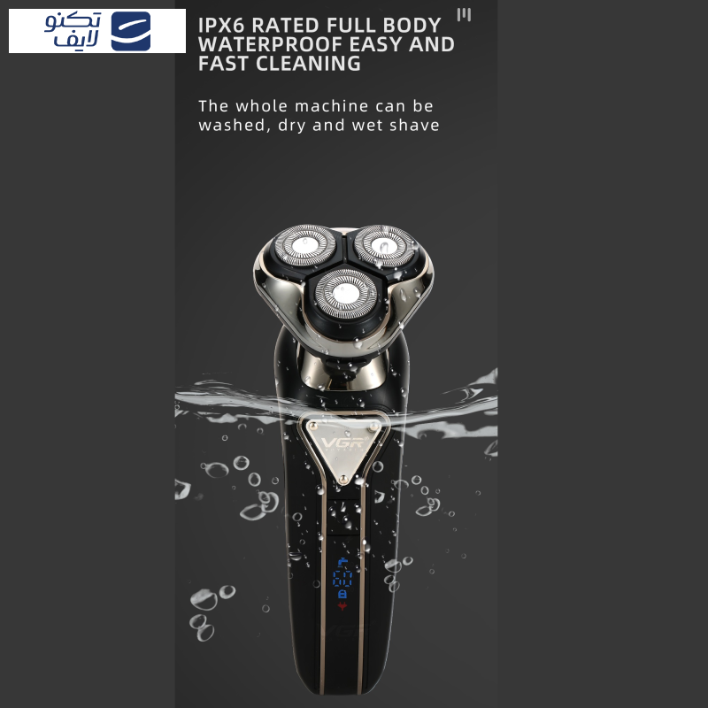 ماشین اصلاح موی صورت وی جی ار مدل V-323 ماشین اصلاح موی صورت وی جی ار مدل V-323