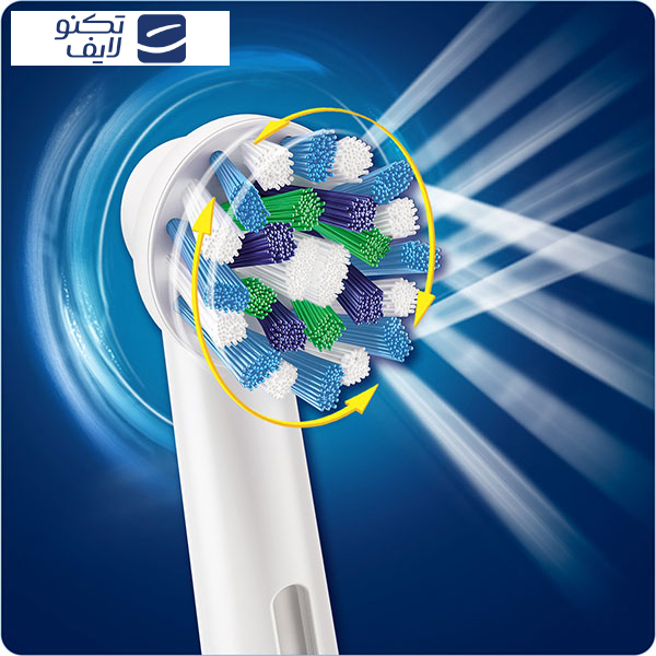 سری یدک مسواک برقی اورال-بی مدل Cross action بسته 4 عددی سری یدک مسواک برقی اورال-بی مدل Cross action بسته 4 عددی