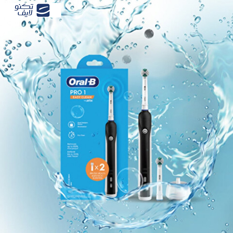 مسواک برقی اورال-بی مدل PRO 1 Easy Clean به همراه سری یدک مسواک برقی اورال-بی مدل PRO 1 Easy Clean به همراه سری یدک