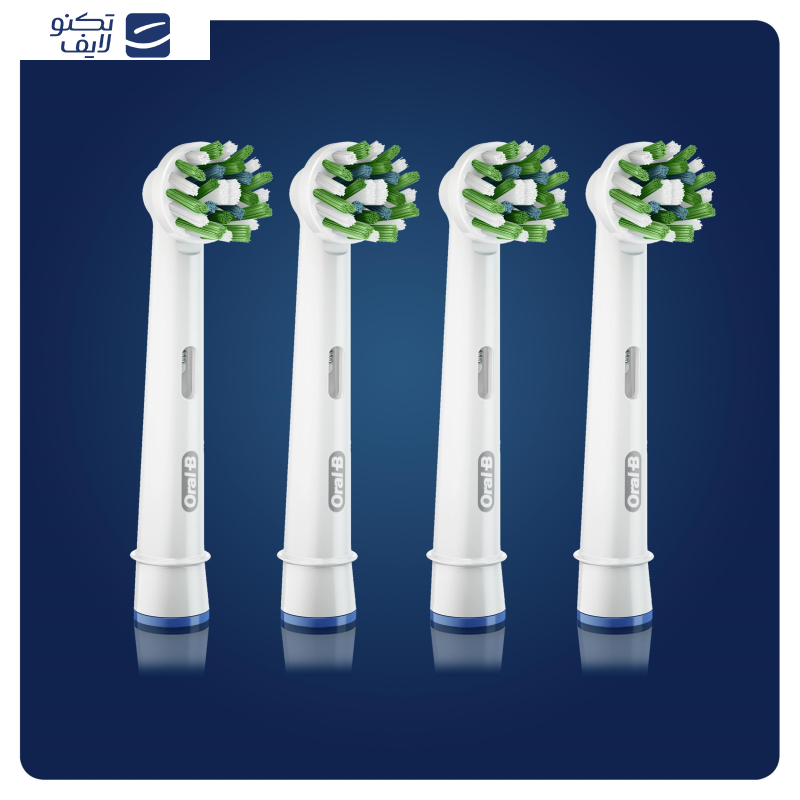 سری یدک مسواک برقی اورال-بی مدل Cross Action Clean Maximiser بسته 4 عددی سری یدک مسواک برقی اورال-بی مدل Cross Action Clean Maximiser بسته 4 عددی