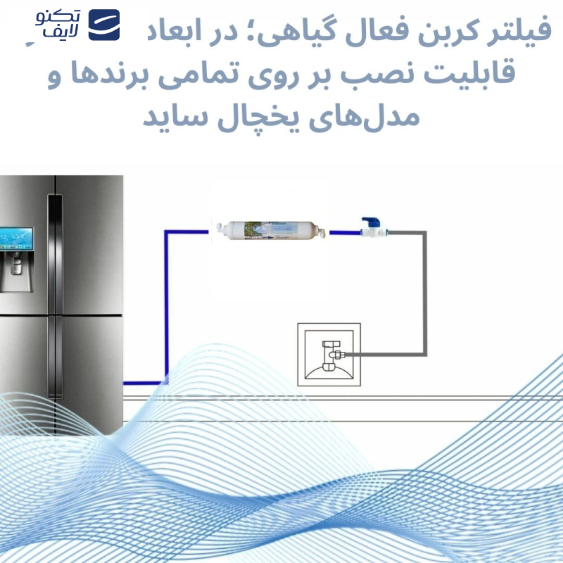 فیلتر تصفیه آب یخچال و فریزر آکوا پیورست مدل NX 2500G مجموعه 4 عددی فیلتر تصفیه آب یخچال و فریزر آکوا پیورست مدل NX 2500G مجموعه 4 عددی