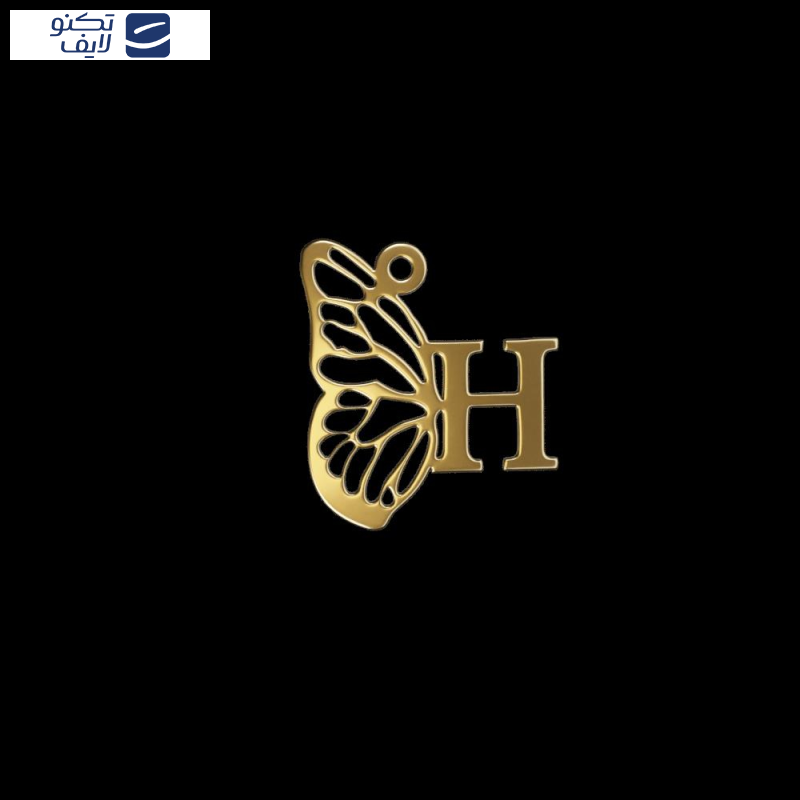 آویز گردنبند طلا 18 عیار زنانه مدوپد مدل H کد kc18888 آویز گردنبند طلا 18 عیار زنانه مدوپد مدل H کد kc18888