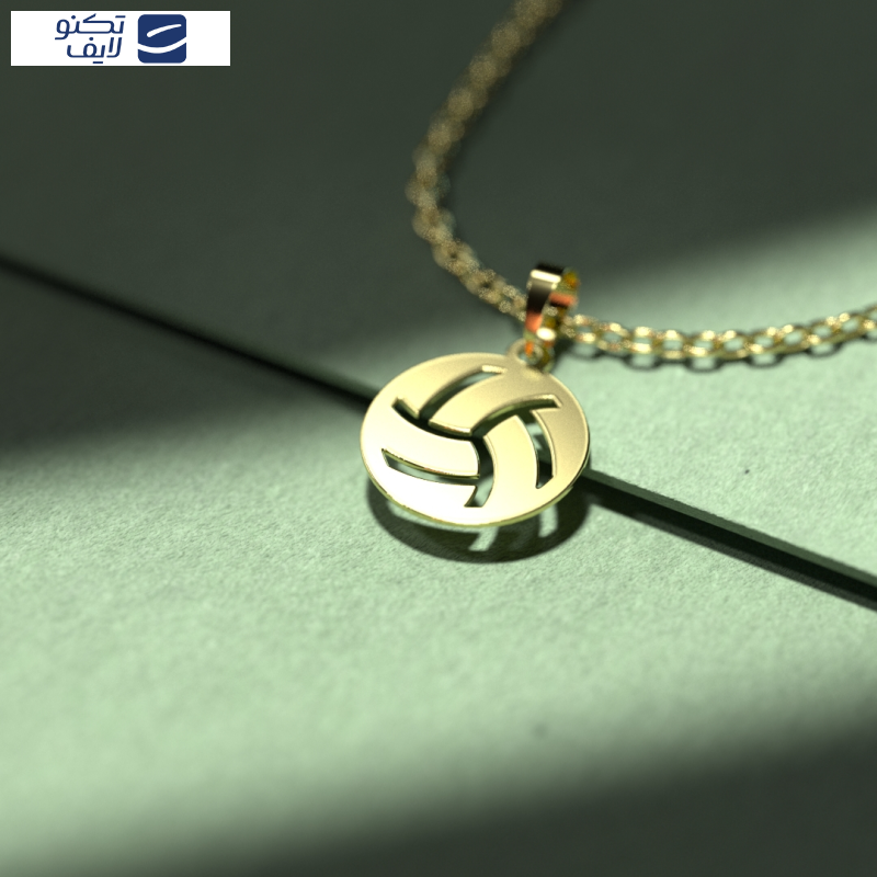 گردنبند طلا 18 عیار زنانه مدوپد مدل توپ والیبال کد PP2-1-1269 گردنبند طلا 18 عیار زنانه مدوپد مدل توپ والیبال کد PP2-1-1269