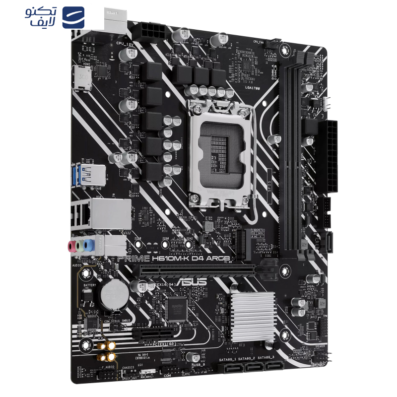 مادربرد ایسوس مدل PRIME H610M-K D4 ARGB مادربرد ایسوس مدل PRIME H610M-K D4 ARGB