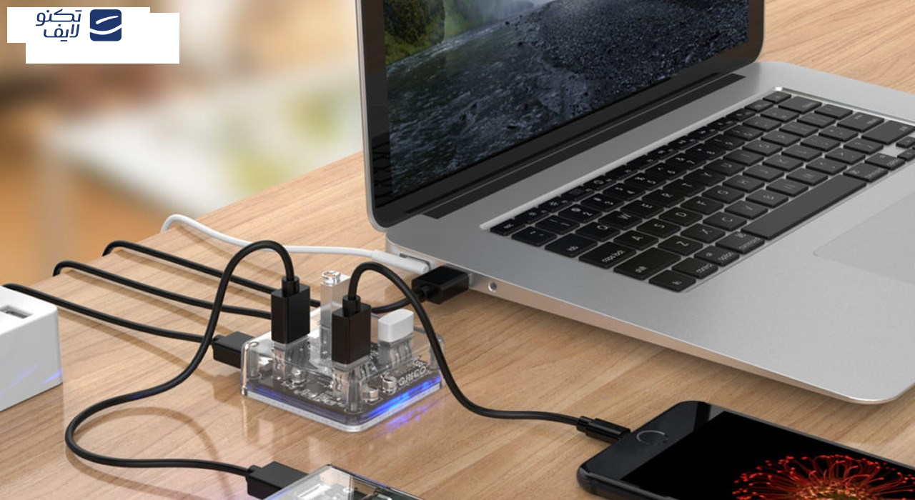 هاب USB 3.0 چهار پورت اوریکو مدل MH4U-U3