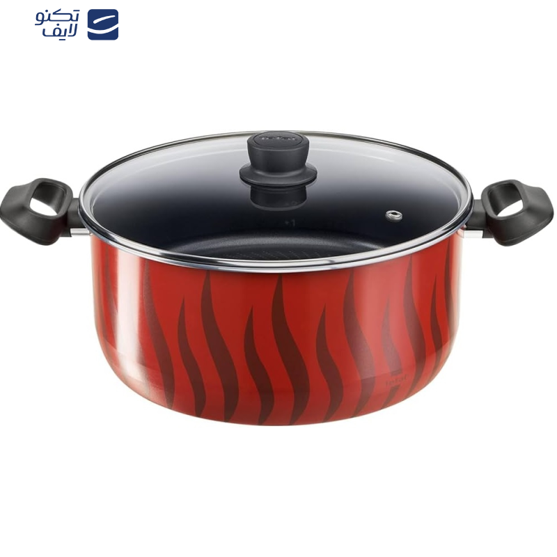 سرویس قابلمه 8 پارچه تفال مدل TEMPO FLAME