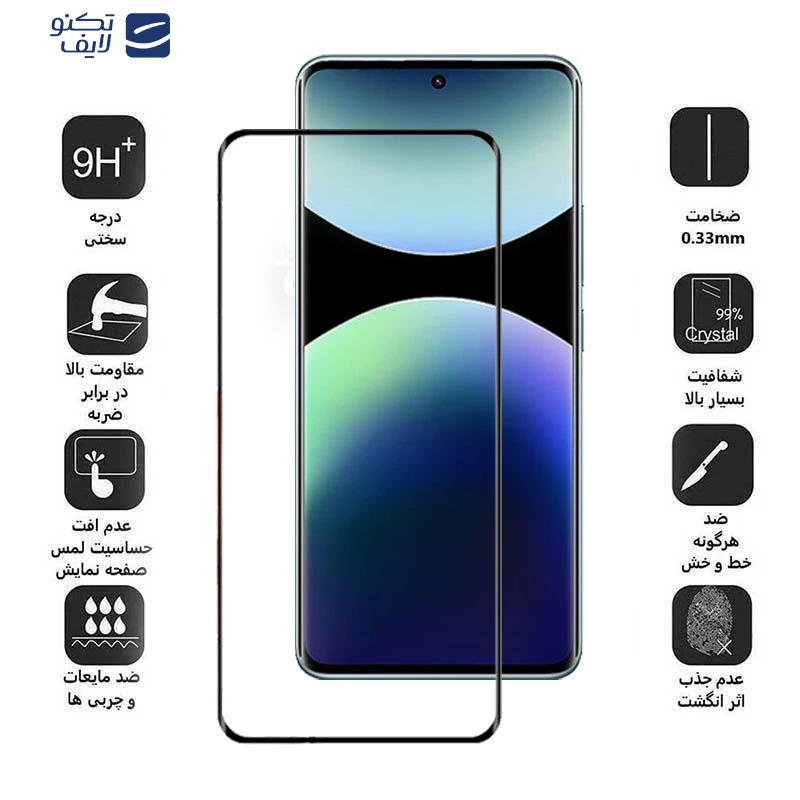 محافظ صفحه نمایش اپیکوی مدل FullGlass Kamo مناسب برای گوشی موبایل شیائومی Redmi Note 14 Pro Plus/13 Pro Plus/ Note 14 Pro 5G / Poco X7 محافظ صفحه نمایش اپیکوی مدل FullGlass Kamo مناسب برای گوشی موبایل شیائومی Redmi Note 14 Pro Plus/13 Pro Plus/ Note 14 Pro 5G / Poco X7