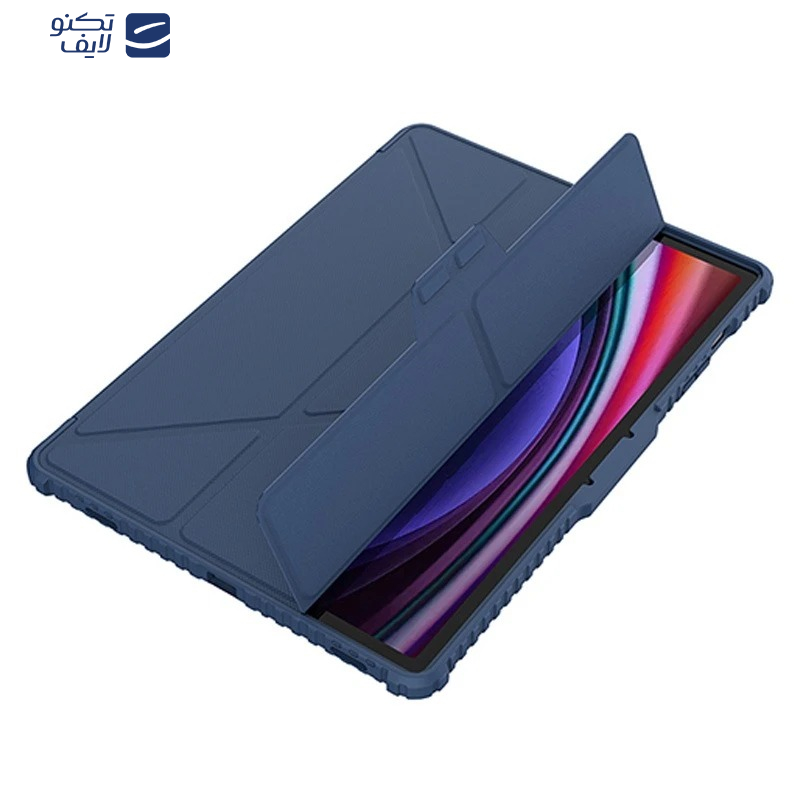 کیف کلاسوری نیلکین مدل Camshield Bumper Flip Folding مناسب برای تبلت سامسونگ Galaxy Tab S10 Plus/S9 Plus کیف کلاسوری نیلکین مدل Camshield Bumper Flip Folding مناسب برای تبلت سامسونگ Galaxy Tab S10 Plus/S9 Plus