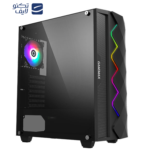 کیس کامپیوتر گیم مکس مدل Black Diamond کیس کامپیوتر گیم مکس مدل Black Diamond