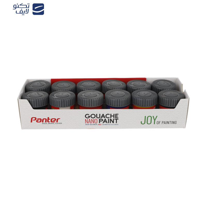 گواش 12 رنگ پنتر کد GP-711-12 گواش 12 رنگ پنتر کد GP-711-12