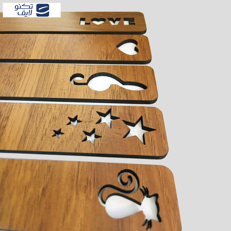 نشانگر کتاب مستر راد مدل ری را  کد A52-WG 05 مجموعه 5 عددی