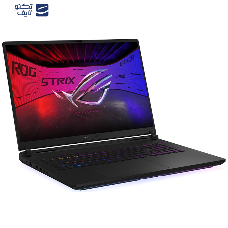 لپ تاپ 18 اینچی ایسوس مدل ROG Strix SCAR 18 (2025) G835LX-S9110-Core Ultra 9 275HX-64GB DDR5 5600MHz-1TB SSD-RTX5090-QHD 240Hz لپ تاپ 18 اینچی ایسوس مدل ROG Strix SCAR 18 (2025) G835LX-S9110-Core Ultra 9 275HX-64GB DDR5 5600MHz-1TB SSD-RTX5090-QHD 240Hz