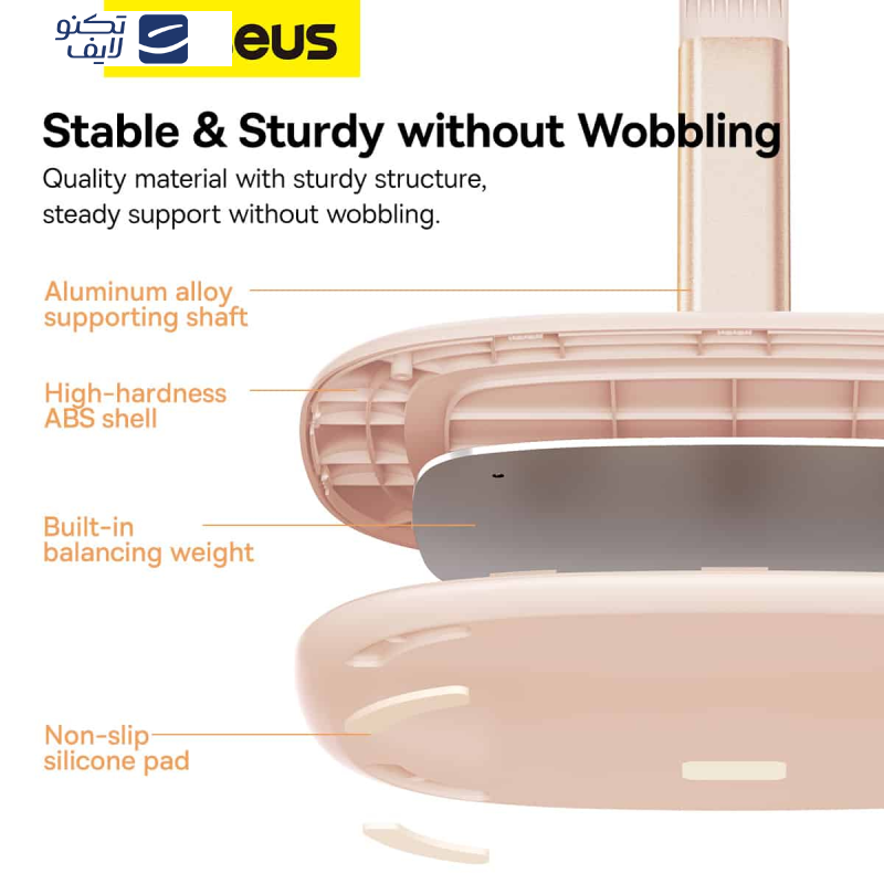 پایه نگهدارنده گوشی موبایل و تبلت بیسوس مدل BS-HP010 پایه نگهدارنده گوشی موبایل و تبلت بیسوس مدل BS-HP010