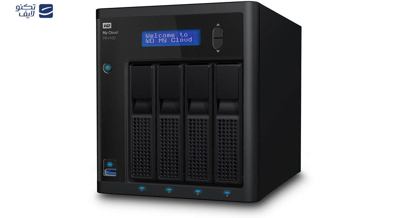 ذخیره ساز تحت شبکه وسترن دیجیتال مدل My Cloud Pro PR4100 ظرفیت 24 ترابایت ذخیره ساز تحت شبکه وسترن دیجیتال مدل My Cloud Pro PR4100 ظرفیت 24 ترابایت