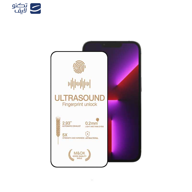 محافظ صفحه نمایش اپیکوی مدل UltraSound مناسب برای گوشی موبایل اپل iPhone 13 Pro Max /14 plus محافظ صفحه نمایش اپیکوی مدل UltraSound مناسب برای گوشی موبایل اپل iPhone 13 Pro Max /14 plus