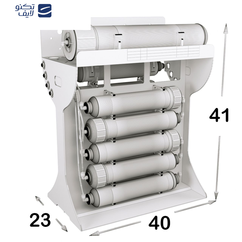 دستگاه تصفیه کننده آب اس اس وی مدل StarLine X900 دستگاه تصفیه کننده آب اس اس وی مدل StarLine X900