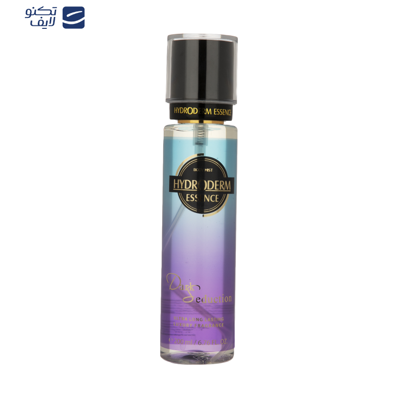 اسپری بدن زنانه هیدرودرم مدل Dark Sedduction حجم 200 میلی لیتر اسپری بدن زنانه هیدرودرم مدل Dark Sedduction حجم 200 میلی لیتر