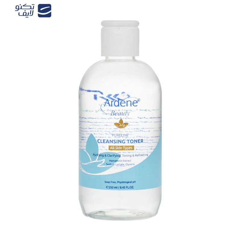 لوسیون پاک کننده صورت آردن بیوتی مدل Purifying مناسب انواع پوست حجم 250 میلی لیتر