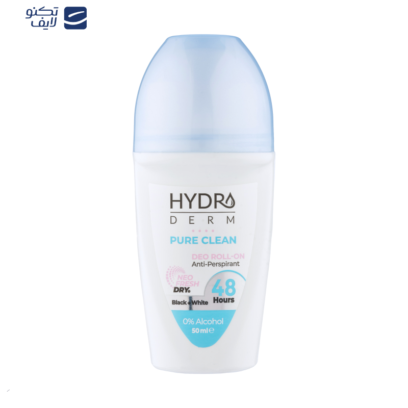 رول ضد تعریق زنانه هیدرودرم مدل Pure Clean حجم 50 میلی لیتر