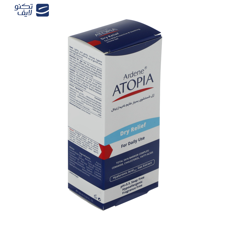 ژل بهداشتی آردن آتوپیا مدل Dry Relief حجم 150 میلی لیتر