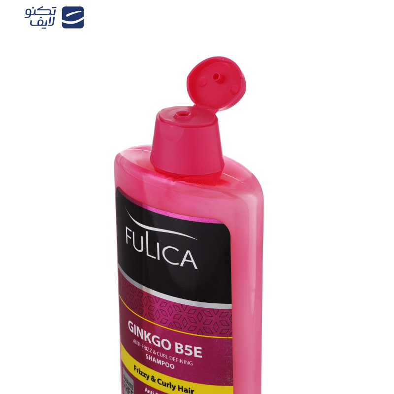 شامپو مو فولیکا مدل GINKGO B5E مخصوص موهای شکننده و مجعد حجم 400 میلیلیتر شامپو مو فولیکا مدل GINKGO B5E مخصوص موهای شکننده و مجعد حجم 400 میلیلیتر