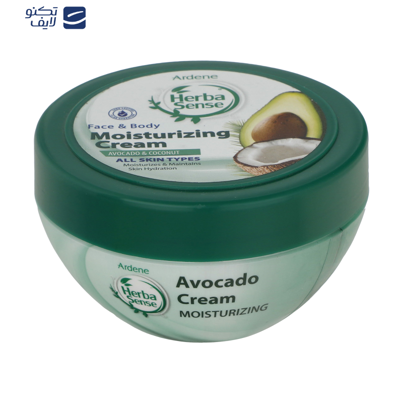کرم مرطوب کننده آردن هرباسنس مدل Avacado & Coconut وزن 150 گرم