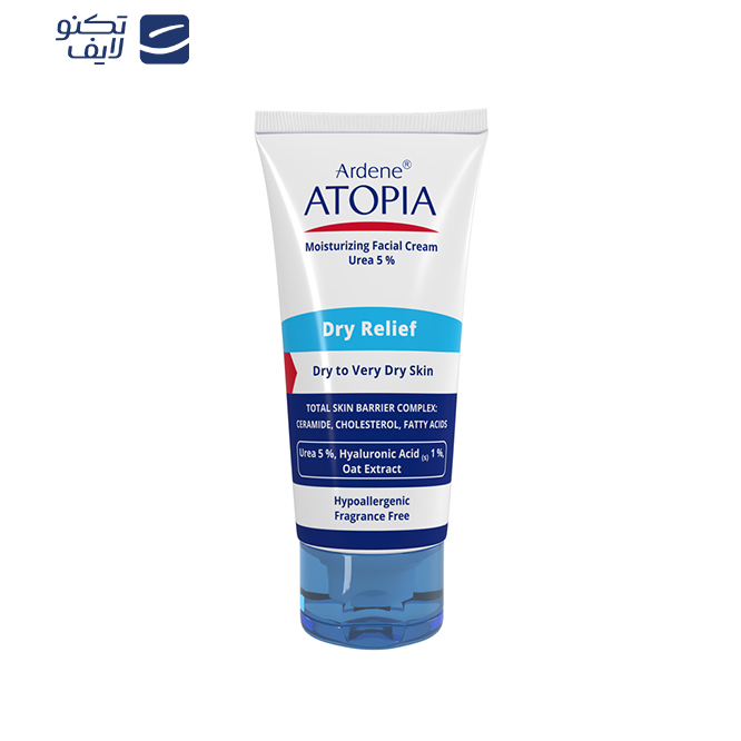 کرم مرطوبکننده صورت آردن آتوپیا مدل Dry Relief حجم 50 میلیلیتر کرم مرطوبکننده صورت آردن آتوپیا مدل Dry Relief حجم 50 میلیلیتر